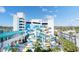 Large water park with multiple slides and a building at 1501 S Ocean Blvd. # 848, Myrtle Beach, SC 29577