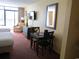 Small sitting area with a table and chairs at 1501 S Ocean Blvd. # 1020, Myrtle Beach, SC 29577