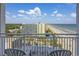 Balcony view of beach and ocean at `1207 S Ocean Blvd. # 51512, Myrtle Beach, SC 29577