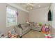 Playroom with sectional sofa and plenty of space for  at 5343 Bear Bluff Rd., Conway, SC 29526