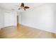 Spacious bedroom with hardwood floors and double closet at 800 9Th Ave. S # T-4, North Myrtle Beach, SC 29582