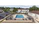 Refreshing community pool with ample lounge chairs and patio tables at 800 9Th Ave. S # T-4, North Myrtle Beach, SC 29582