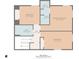 Detailed two-story floor plan with dimensions for each room at 800 9Th Ave. S # T-4, North Myrtle Beach, SC 29582