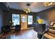 Modern reception area with stylish seating and a sleek desk at 3564 Saint James Ave. # A B, Myrtle Beach, SC 29577