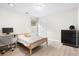Small bedroom with a full-size bed and a desk at 723 Antigua Dr., Myrtle Beach, SC 29572