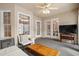 Sunroom with french doors and a flat screen TV at 723 Antigua Dr., Myrtle Beach, SC 29572