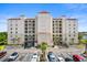 Multi-story building with parking lot and waterfront view at 2151 Bridgeview Ct. # 3501, North Myrtle Beach, SC 29582