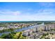 Aerial view of a waterfront community with lush landscaping and parking at 2151 Bridgeview Ct. # 3501, North Myrtle Beach, SC 29582