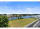 Balcony offering scenic views of the marina and waterway at 2151 Bridgeview Ct. # 3501, North Myrtle Beach, SC 29582