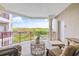 Relaxing balcony with wooded views and outdoor seating at 122 Vista Del Mar Ln. # 2-302, Myrtle Beach, SC 29572