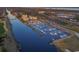 Aerial view of marina with many boats and waterway at 122 Vista Del Mar Ln. # 2-302, Myrtle Beach, SC 29572