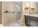 Clean bathroom with a walk-in shower and modern vanity at 122 Vista Del Mar Ln. # 2-302, Myrtle Beach, SC 29572
