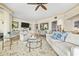 Bright living room with open floor plan and ocean view at 122 Vista Del Mar Ln. # 2-302, Myrtle Beach, SC 29572