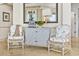 Elegant entryway with decorative chairs and a unique cabinet at 122 Vista Del Mar Ln. # 2-302, Myrtle Beach, SC 29572