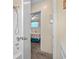 View into bedroom from adjacent bathroom at 6001-5137 S Kings Hwy., Myrtle Beach, SC 29575