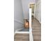 View of gray carpeted stairs leading down to a basement at 1065 Pinwheel Loop # 1065, Myrtle Beach, SC 29577