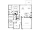 Open floor plan includes a two-car garage, kitchen, and primary suite at 479 Forthlin Dr., Calabash, NC 28467