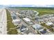 Aerial view of beachfront property, showing the community, ocean, and marsh at 5001 N Ocean Blvd. # 2-I, North Myrtle Beach, SC 29582