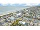 Aerial perspective of a coastal community near the ocean and waterway at 5001 N Ocean Blvd. # 2-I, North Myrtle Beach, SC 29582