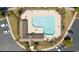 Community pool with ample deck space and lounge chairs at 1048 Portico Loop # 1048, Myrtle Beach, SC 29577