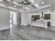 Open living space with hardwood floors and high ceilings at 1817 Woodstork Dr., Conway, SC 29526