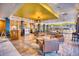 Restaurant interior with lounge seating and bar at 7200 N Ocean Blvd. # 853, Myrtle Beach, SC 29572