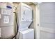 Stackable washer and dryer in unit at 7200 N Ocean Blvd. # 853, Myrtle Beach, SC 29572