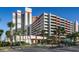 Hotel building with parking and easy street access at 7200 N Ocean Blvd. # 853, Myrtle Beach, SC 29572