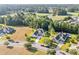 Aerial view of homes and golf course community at 1847 Woodstork Dr., Conway, SC 29526