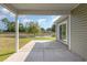 Patio overlooking a pond and green space at 357 Cardita Loop, Myrtle Beach, SC 29588