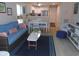 Open concept living room with dining area and kitchen at 562 Blue Stem Dr. # 54R, Pawleys Island, SC 29585
