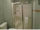 Bathroom with stand-up shower and updated vanity at 562 Blue Stem Dr. # 54R, Pawleys Island, SC 29585