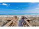 Wooden boardwalk to beach access at 1301 Sweetwater Blvd. # 1301, Murrells Inlet, SC 29576