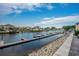 Calm waterway with several boats docked at piers at 101 Serenity Point Dr., Little River, SC 29566