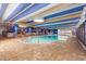 Indoor pool with a fun, whimsical theme and plenty of lounge seating at 1105 S Ocean Blvd. # 1204, Myrtle Beach, SC 29572