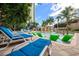 Refreshing pool with water features and ample lounge chairs at 1105 S Ocean Blvd. # 1204, Myrtle Beach, SC 29572