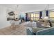 Open living space with dining area and coastal decor at 5511 N Ocean Blvd. # 306, Myrtle Beach, SC 29577