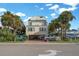 Two-story beach house with parking and palm trees at 4314 S Ocean Blvd. # B-1, North Myrtle Beach, SC 29582