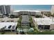 Aerial view showcasing the building's location near the beach at 4314 S Ocean Blvd. # B-1, North Myrtle Beach, SC 29582
