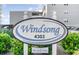 Windsong 4303 building sign at 4303 S Ocean Blvd. # 107, North Myrtle Beach, SC 29582