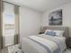 Bedroom with a queen-size bed, neutral color palette at 782 Cypress Preserve Circle, Longs, SC 29568