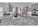 Gourmet kitchen with granite countertops and stainless steel appliances at 312 West Palms Dr., Myrtle Beach, SC 29579