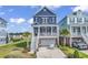 Two-story waterfront home with attached garage at 312 West Palms Dr., Myrtle Beach, SC 29579