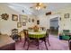 Bright dining room with sliding door access to backyard at 213 Birkdale Ln., Myrtle Beach, SC 29588