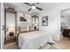 Spacious bedroom with a queen-size bed and access to another bedroom at 6001 - N-45 S Kings Hwy., Myrtle Beach, SC 29575