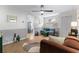 Spacious living room with herringbone floors and stylish decor at 6001 - N-45 S Kings Hwy., Myrtle Beach, SC 29575