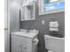 Clean bathroom with a white vanity and a toilet at 6001 - N-45 S Kings Hwy., Myrtle Beach, SC 29575