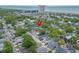 Property location shown in an aerial view of the neighborhood at 6001 - N-45 S Kings Hwy., Myrtle Beach, SC 29575