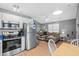 Open floor plan with a kitchen, living room, and breakfast nook at 6001 - 1550 S Kings Hwy., Myrtle Beach, SC 29575
