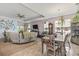 Open concept dining area with table and chairs at 5188 Country Pine Dr., Myrtle Beach, SC 29579